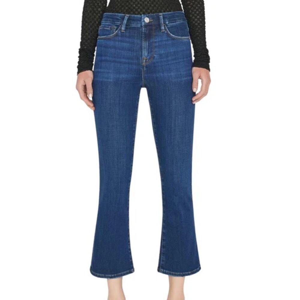 FRAME Le Crop Mini Boot Jeans